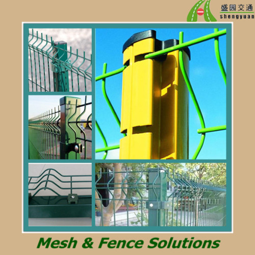 PVC/Powder Coated+Galvanized Welded Wire Mesh Fence Panel