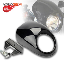 Modified Matte Color Headlight Fairing Front Cowl for Harley 883 XL1200