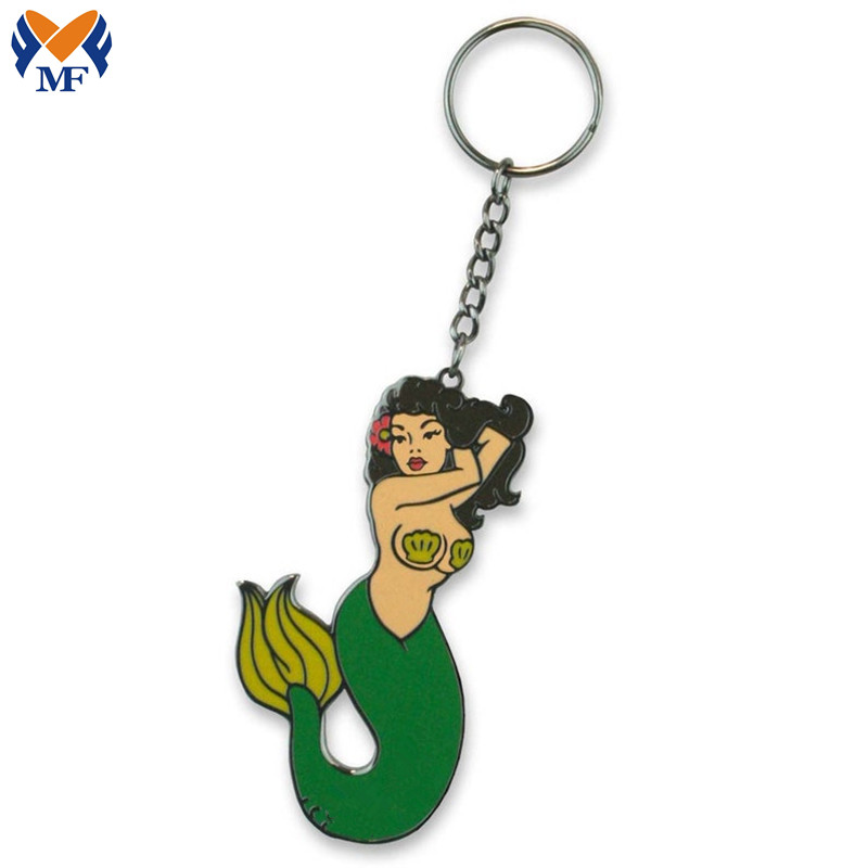 Mermaid Enamel Keyring