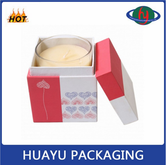 Luxury Elegant Round Cardboard Candle Box Wholesale