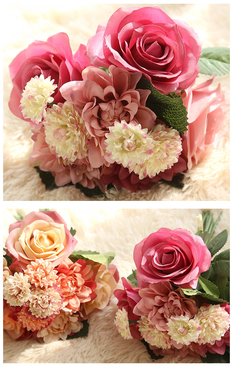 Flower Ball Wedding Decorative Artificial Flowers