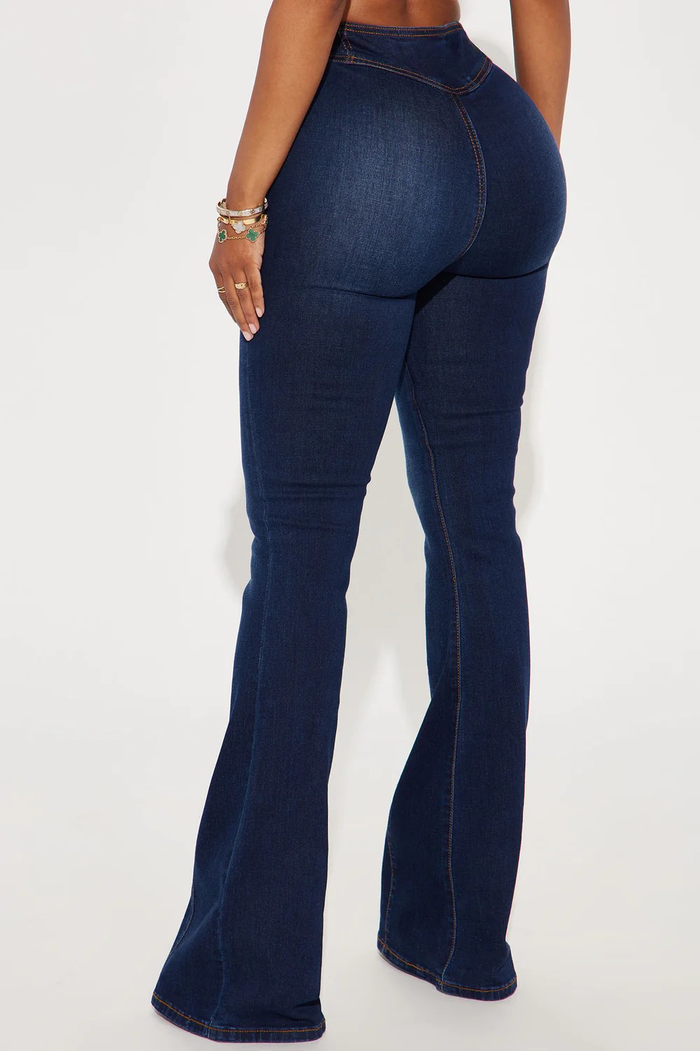Джинсы с растяжкой Flare - Dark Wash1 Stretch Flare Jeans - Dark Wash1