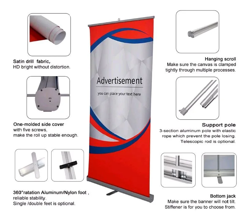 Advetising roll up stand banner