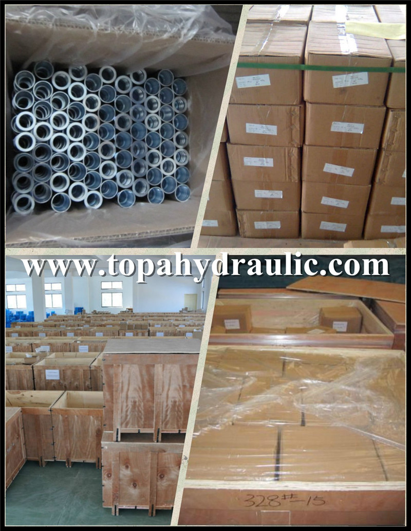 Popular brands Chrome Plate hydraulic hose connectors