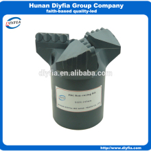 143mm 3 wings PDC Hard non-coring diamond hard rock drilling bit