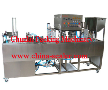 Cup Rinsing Filling Sealing Machine
