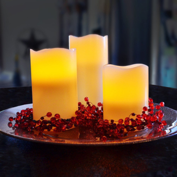 Elegant flameless LED candle set