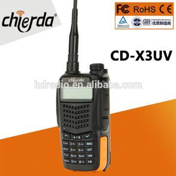 Best selling long range handheld wireless two way radio transceiver (CD-X3UV)