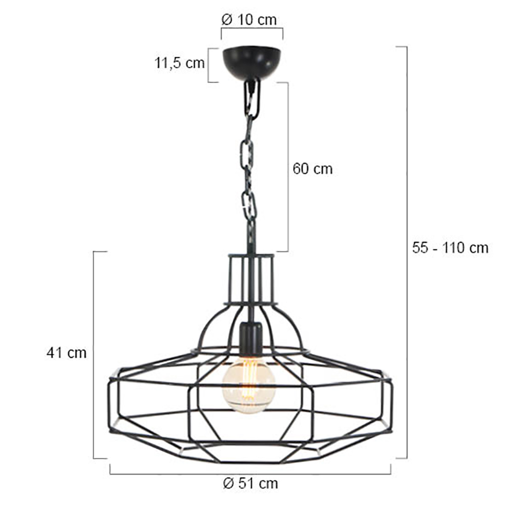 Steel Chain Hanging Light