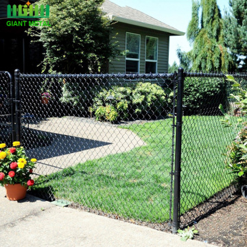 PVC coated diamond chain link mesh fence price