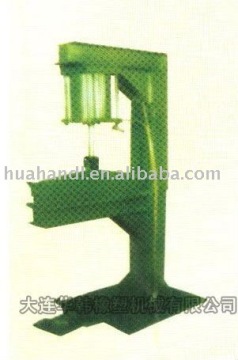 Tread splice press rubber machine