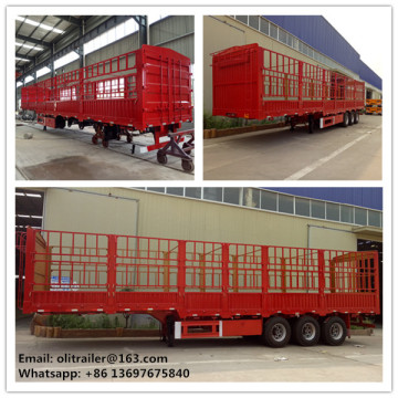 Stake Semi-Trailer Cargo Fence Truck Semi Trailer