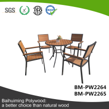 Strong Drawing Force Non Toxic Outdoor Resting Table and Chairs BM-PW2264 BM-PW2265
