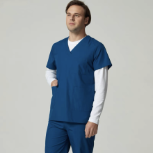 Hot Selling Women's Nursing Scrub Sets: Custom Cotton Polyester Medical Uniforms for Hospital Nurses