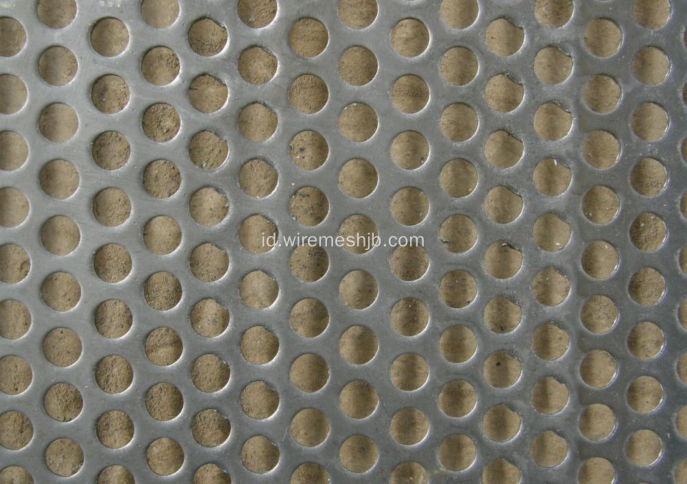 Stainless Steel Mesh Logam Berlubang Untuk Penghalang Jalan Raya