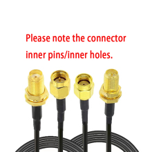 SMA male to SMA female Pigtail Jumper cable