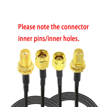 SMA male to SMA female Pigtail Jumper cable