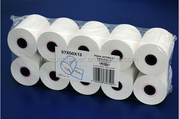 Cash Register Thermal Paper Rolls thermal paper rolls for supermarket