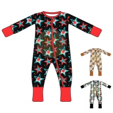 Bamboo Organic Cotton Zipper Romper for Babies