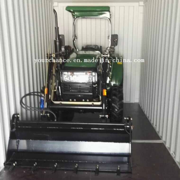 Hot Sale Loader Excavator Tz04D Front End Loader for 30-55HP Wheel Farm Tractor with ISO Ce Certificate