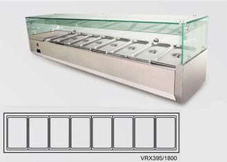 Static Cooling Refrigerated Display Units For Restaurant ,