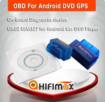 Hifimax Blue Super MINI obd2 bluetooth ELM 327 OBD2 / OBDII ELM327 Auto Diagnostic obd2 scanner Tool