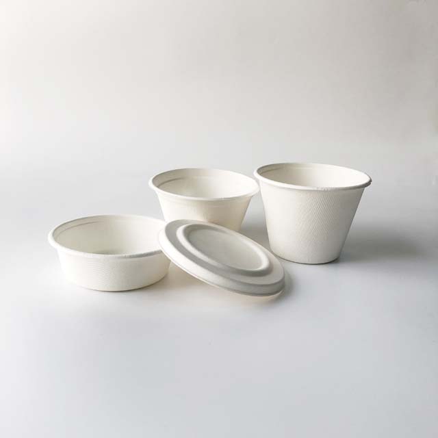 takeout bagasse soup bowl