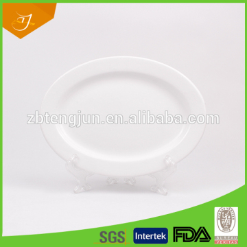 Hotel&Restaurant Daily Use White 8.5'' Ceramic Dinner Plate,High Quality Ceramic Dinner Plate