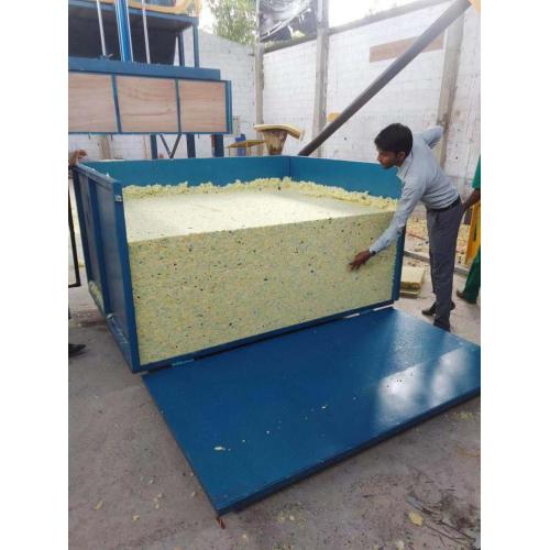 polyurethane waste sponge machine