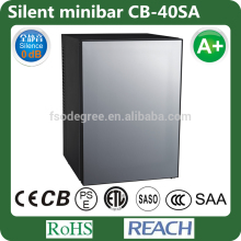 40L beverage mini cooler with solid door ,40L thermoelectric beverage minibar,40L solid door mini bar refrigerator