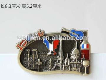 zinc alloy souvenir magnets