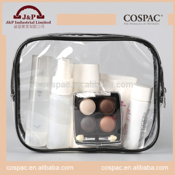 China Supplier pvc cosmetic bag with zip