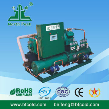 Semi-Hermetic industry chiller Refrigeration Capacity R22