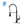 Black Stainless Steel Single Handle Kitchen Sink Faucet