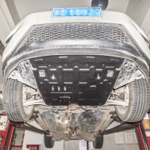 JUNXI 3D Magnesium Aluminum Alloy Engine Splash Shield Plate for MURANO 2015