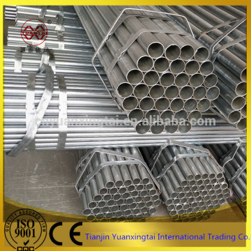 erw welded pregalvanized pipe steel water pipe price