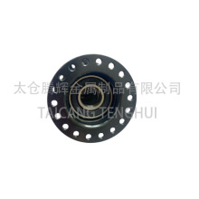 Solid wheelchair iron hub
