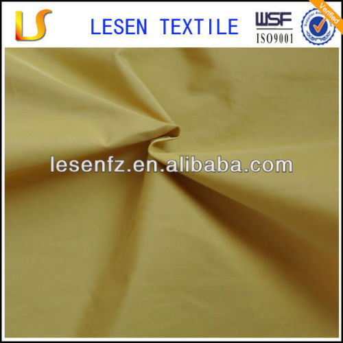 nylon down jacket fabric/ 100% nylon taslon fabric