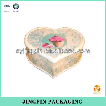 2014 antique design heart-shaped gift paper box