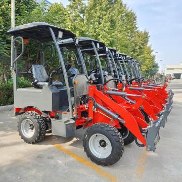 mini electric loader 1000kg model loader farm loader
