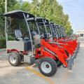 Mini wheel loader loader ujung depan dengan CE