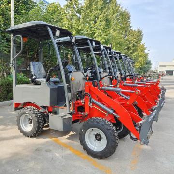 Nuevo cargador de maquinaria de maquinaria mini cargador de ruedas 1000 kg