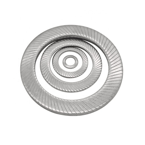 Cakera knurling keluli tahan karat Spring Serrated Safety Washers