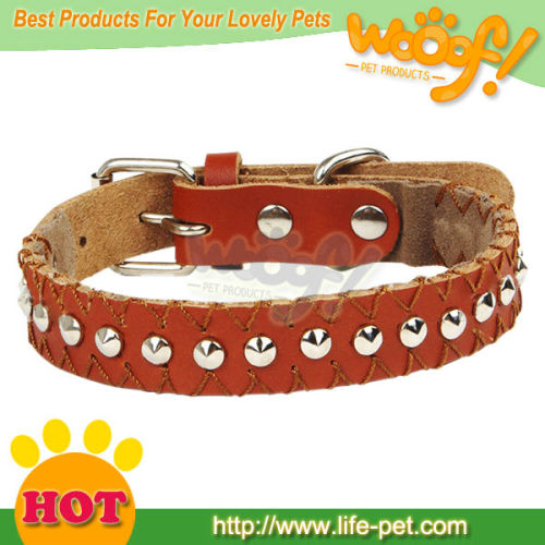 leather spiked collars for dogs
