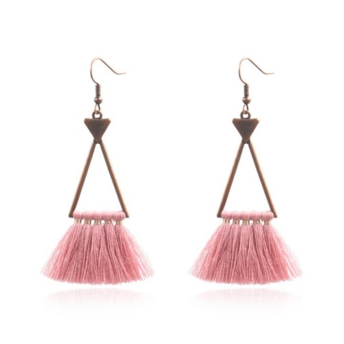 Tassel Earrings Bohemian Charm Pendant Vintage Earring Female Girls Simple Fashion Personality