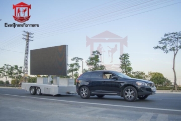Pro sound led screen trailer