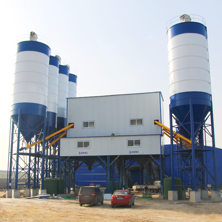 HZS90 ready mixed 90m3/h concrete batching plant sale