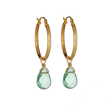 Gold earing models 2012 new design chandelier crystal