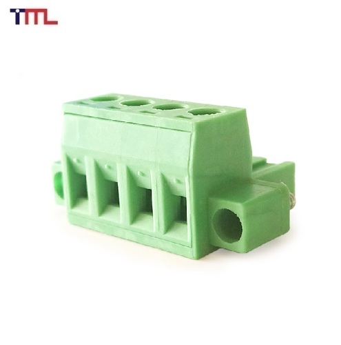 Bloc de borne composite vert