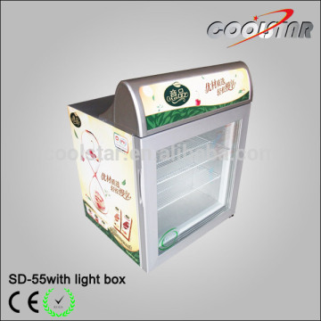 Commercial equipment ice cream displayer